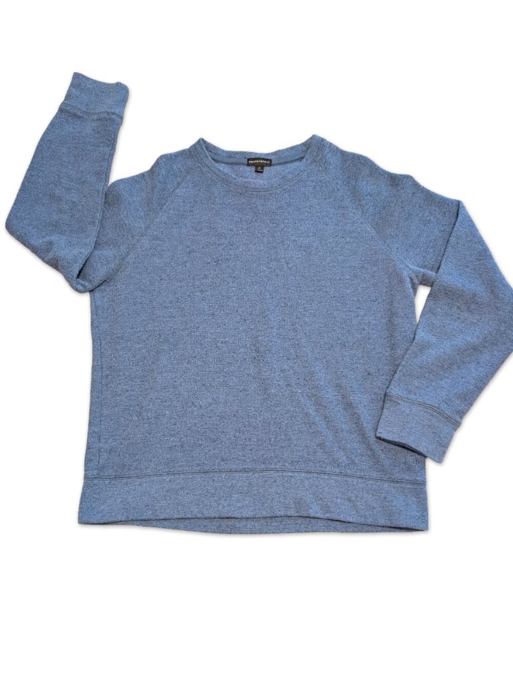 Banana Republic Men's Waffle Knit Sweatshirt, Size M